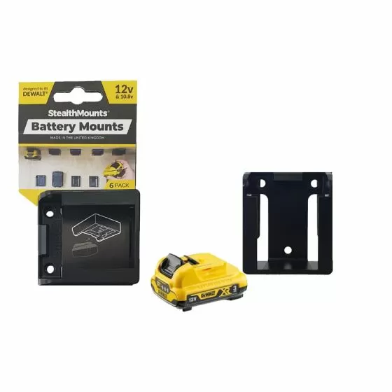 Dewalt 10.8v / 12v Battery Mounts (Single)