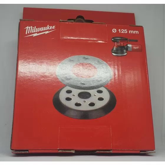 Milwaukee ROS125E ROS125E SANDING PAD BASE PLATE 4932430091 Spare Part Serial 4000433181