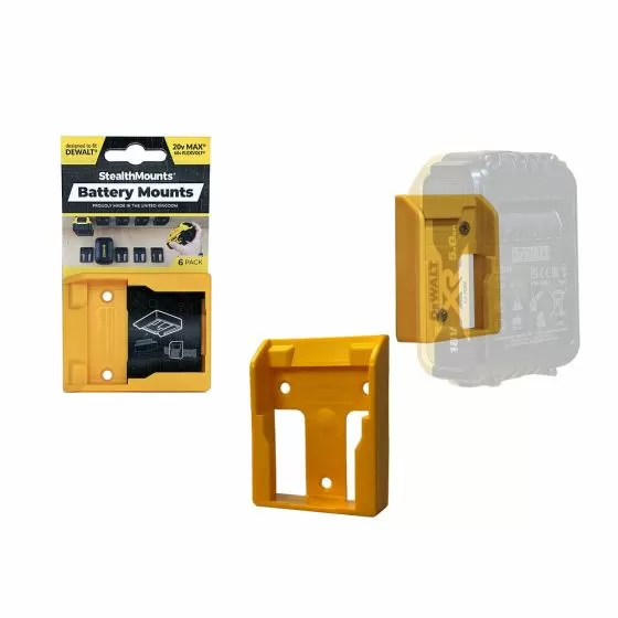 Dewalt 20v Battery Mounts (Single)