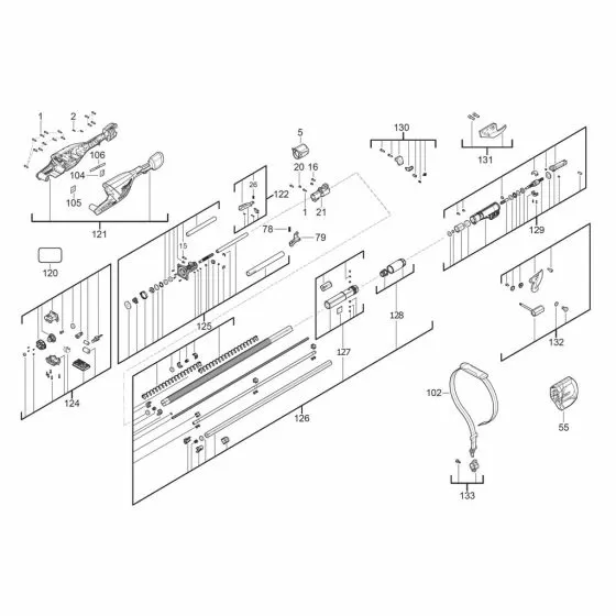 Buy A Milwaukee M18 BLTS Spare part or Replacement part for Your Telescopic Shear and Fix Your Machine Today