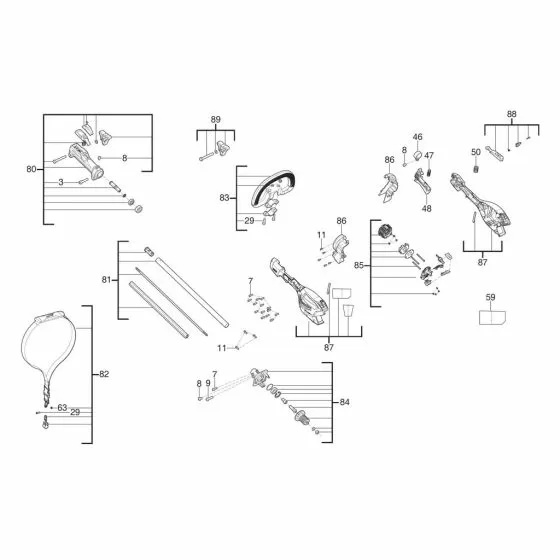 Buy A Milwaukee M18 FOPH SCREW  4931479165 Spare Part Serial 4000469757