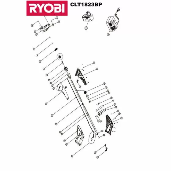 Buy A Ryobi CLT1823BP  Spare part or Replacement part for Your Line Trimmer and Fix Your Machine Today