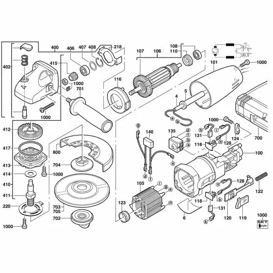 Buy A AEG WS715125  Spare part or Replacement part for Your Planer and Fix Your Machine Today