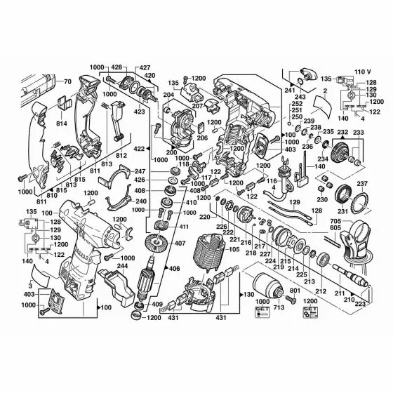 Buy A AEG ERGOMAXFIXTEC  Spare part or Replacement part for Your Percussion Drill and Fix Your Machine Today