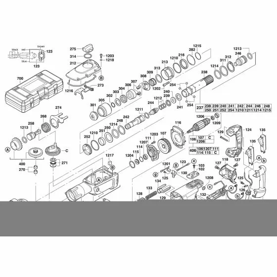 Milwaukee 5339-20 INTERLOCK SLEAVE 4931409842 Spare Part