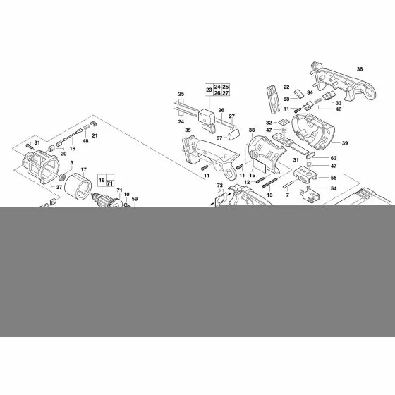 Milwaukee PSH18 Spare Parts List