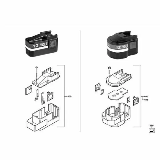 Milwaukee BF12 Spare Parts List