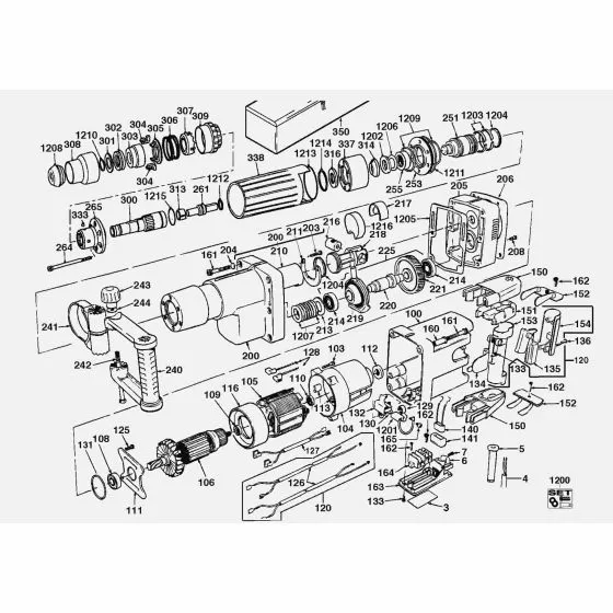 Buy A Milwaukee 1400S BRACKET Item discontinued (4931382266) Spare Part Serial 4000392256