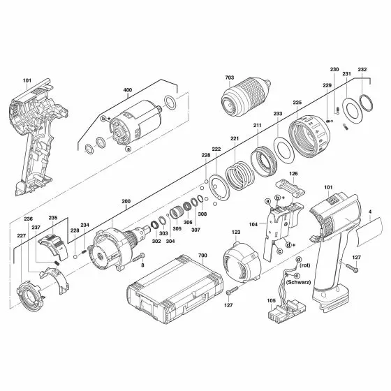 Buy A Milwaukee PDD14.4X BALL 4931805413 Spare Part Serial 4000395064