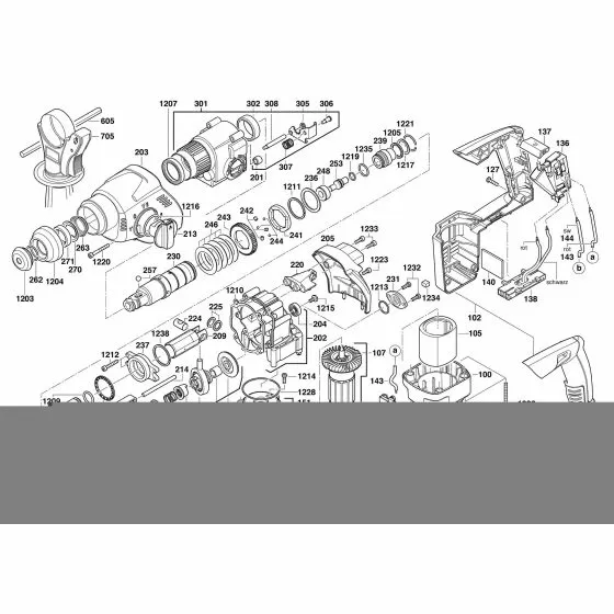 Milwaukee 0856-9 THRUST COLLAR 4931387479 Spare Part