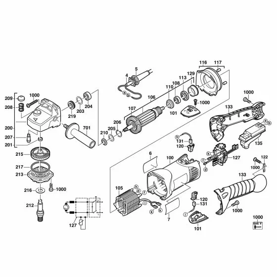 Milwaukee AP 12 E Spare Parts List Type: 4000415167