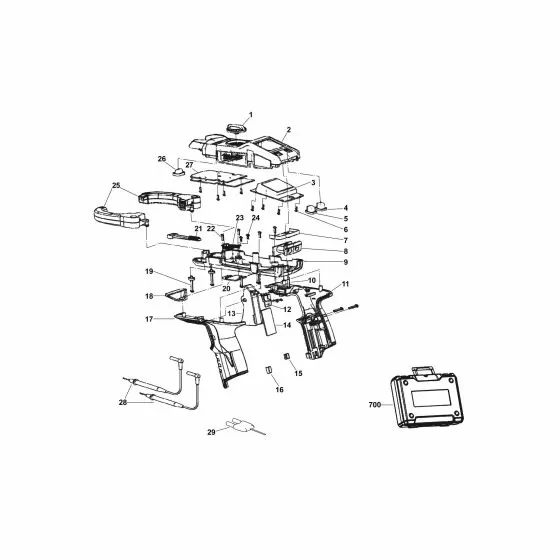 Milwaukee C12CMH Spare Parts List