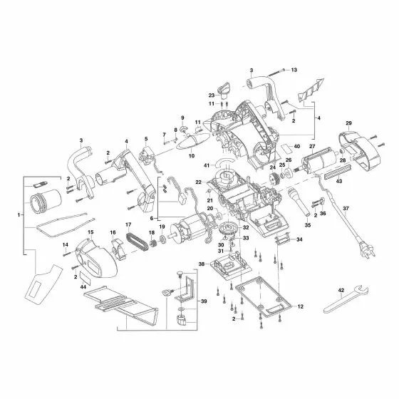 Buy A AEG PL750  Spare part or Replacement part for Your Planer and Fix Your Machine Today