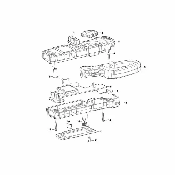 Milwaukee 2235-40 Spare Parts List