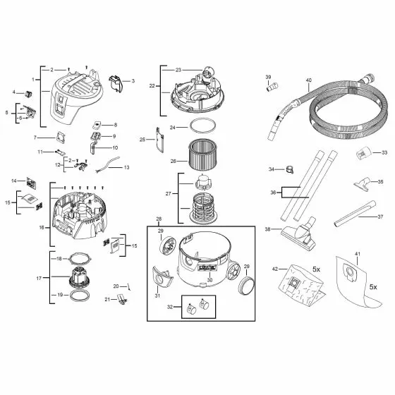 Buy A AEG AP2200ELCP  Spare part or Replacement part for Your Dry Cleaner and Fix Your Machine Today