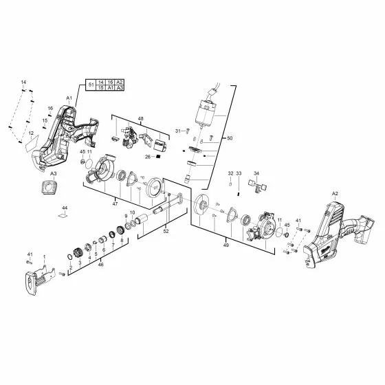 Buy A Milwaukee C18 HZ Spare part or Replacement part for Your Cordless Sabre Saw and Fix Your Machine Today