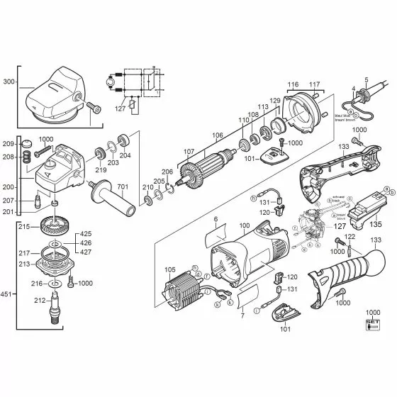 Milwaukee AP 12 E Spare Parts List Type: 4000455208