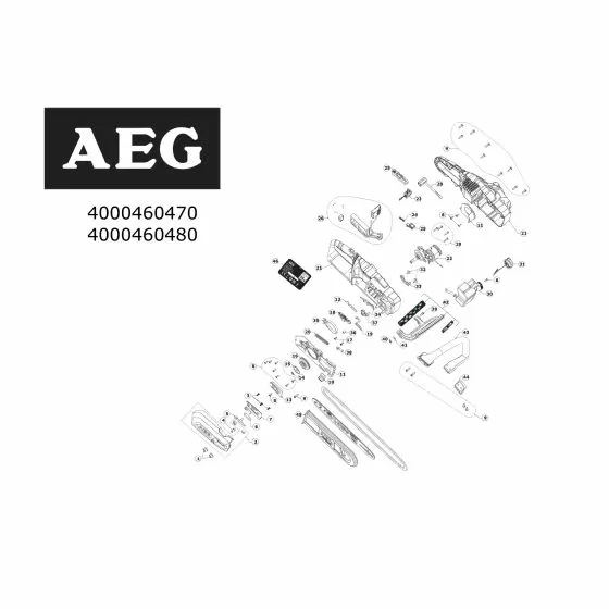 Buy A AEG ACS18B30LI601  Spare part or Replacement part for Your Chainsaw and Fix Your Machine Today