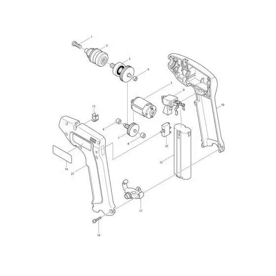 Buy A Makita 6010D Spare part or Replacement part for Your Diamond Core Drill and Fix Your Machine Today