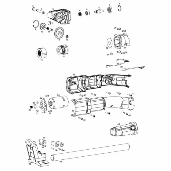 REMS Akku-Press ACC Spare Parts List Exploded Parts Diagram