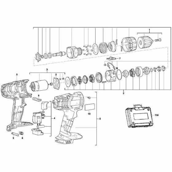 AEG OMNI300KIT5 CARBON BRUSH  4931435628 Spare Part Serial No: 4000431781