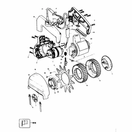 Black & Decker D5 Spare Parts List Type: 1