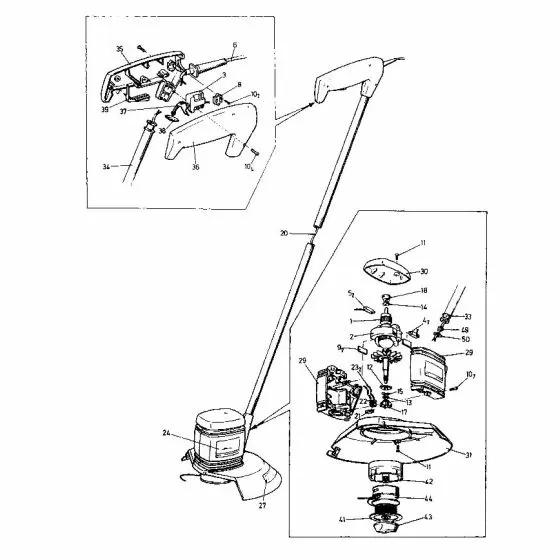 Black & Decker D409 Spare Parts List Type: 3