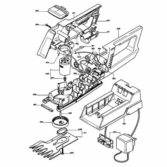 Black & Decker FC104 Spare Parts List Type: 1