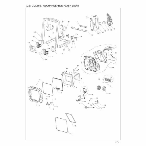 Buy A Makita DML805 BASE DML805 GM00001366 Spare Part and Fix Your Torch Today