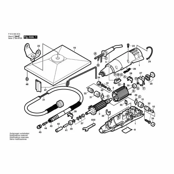 Dremel 0 Spring 2 615 500 022 Spare Part Type: FLEX-SHA