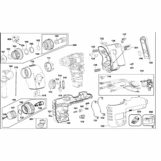 Dewalt D25730K WASHER 492503-00 Spare Part Type 2