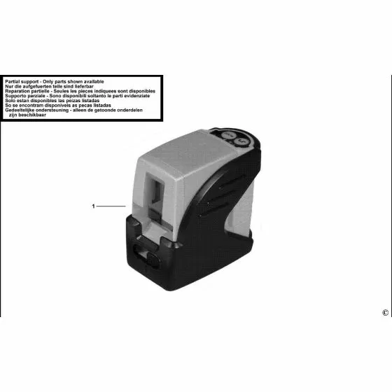 Stanley CL2XTi Spare Parts List Type 1