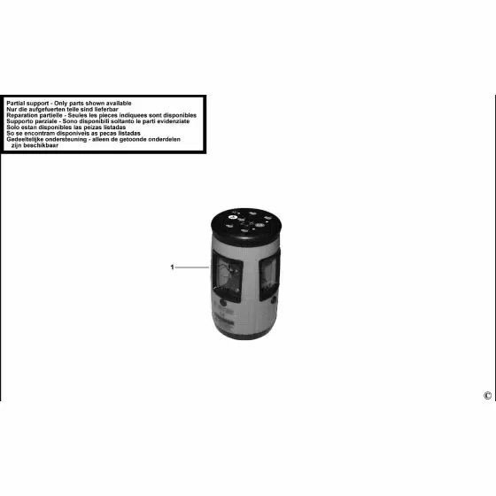 Stanley CL90i Spare Parts List Type 1