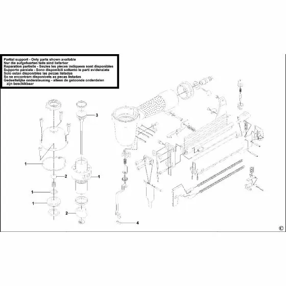 Stanley APC-2IN1 Spare Parts List Type REV A