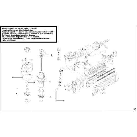 Stanley APC-BN Spare Parts List Type REV A