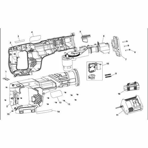 Stanley FMC670 Spare Parts List Type H1