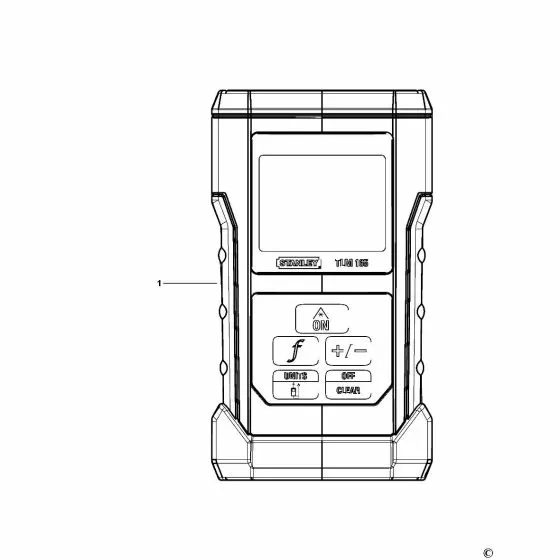 Stanley TLM165 Spare Parts List Type 1