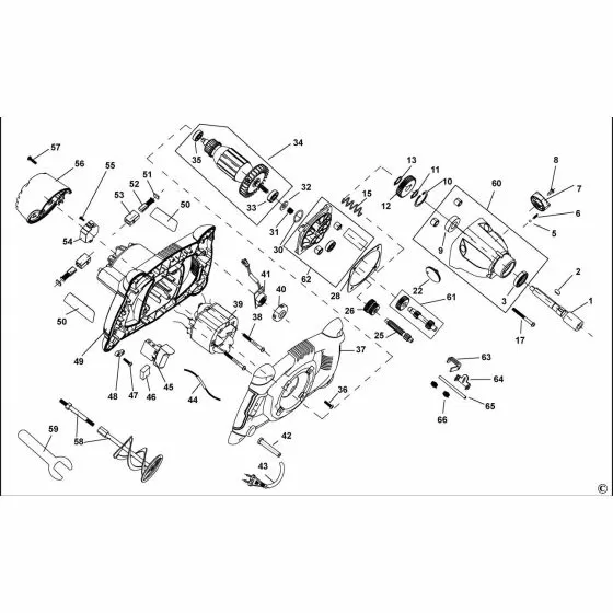 Stanley SDR1400 Spare Parts List Type 1