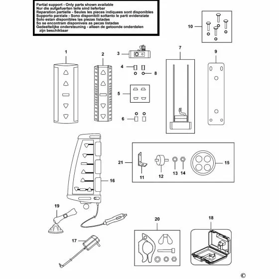 Stanley FMHT1-77360 CHARGER 240V 1004708-47 Spare Part Type 1