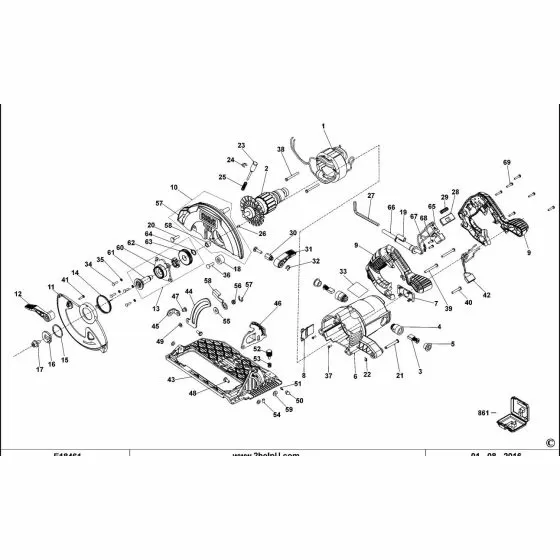 Stanley FME301 Spare Parts List Type 1