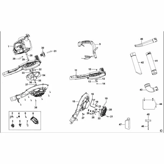 Stanley SLB-3IN1 Spare Parts List Type 1