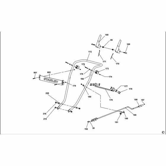 Stanley SPT-182-570 Spare Parts List Type 1