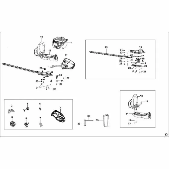 Stanley SHT-26-55 Spare Parts List Type 1