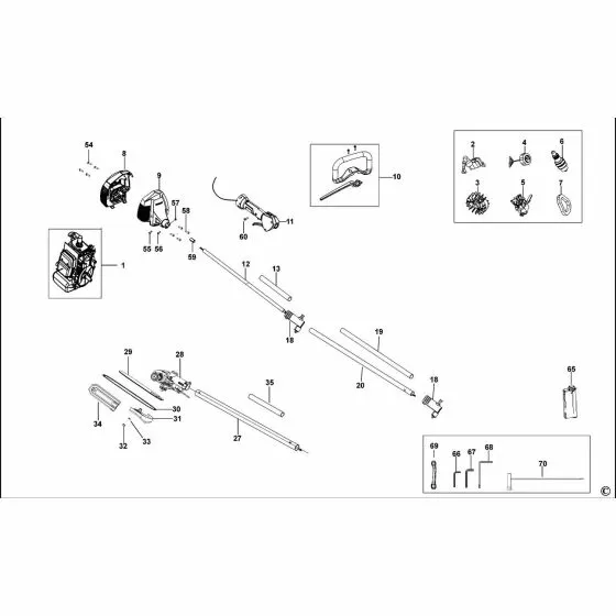 Stanley SPS-750 Spare Parts List Type 1