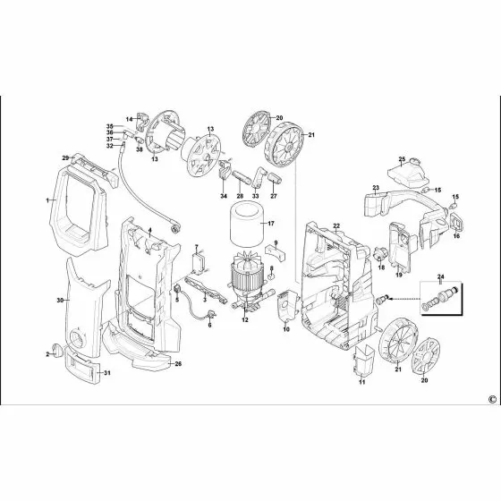 Stanley SW21 Spare Parts List Type 1