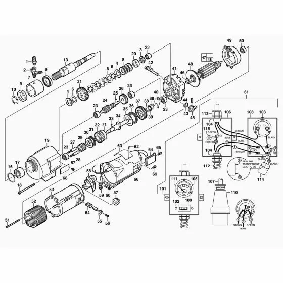 Milwaukee MDM2 250 WASHER 45880530 Spare Part