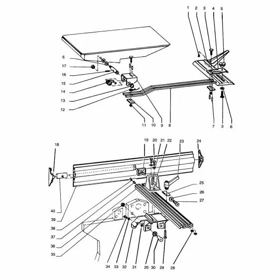 Dewalt DW1150-AE Spare Parts List Type 1