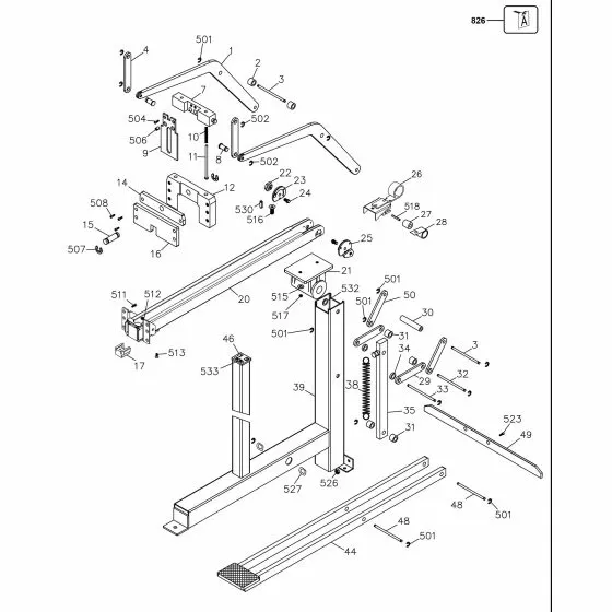 Bostitch FS32C Spare Parts List