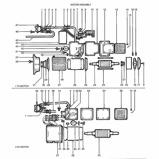 Dewalt BS9310-AB Spare Parts List Type 1