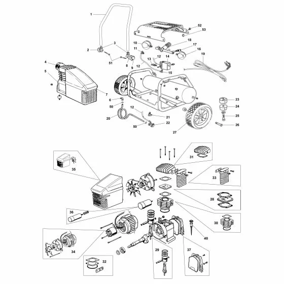 Bostitch PS20-M Spare Parts List